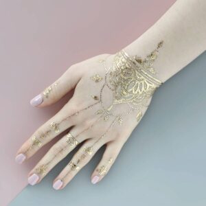 Gold Henna Designs