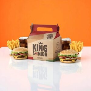Custom fast food boxes with durable design for safe and stylish food packaging.