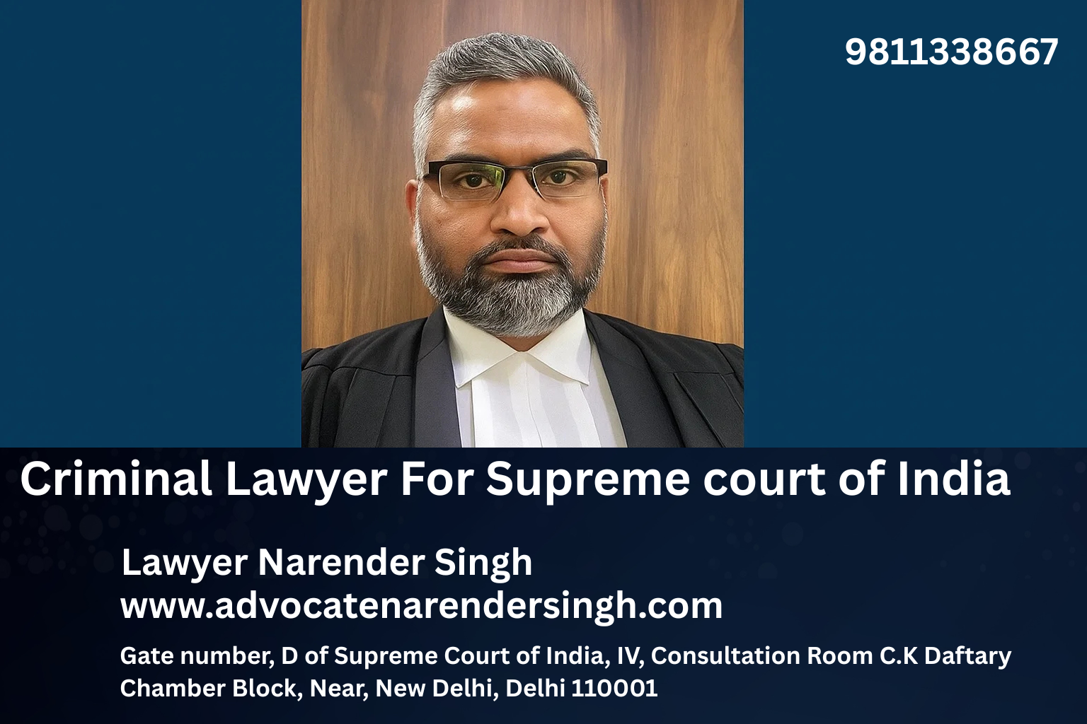 Best Criminal Lawyer For Supreme Court of India