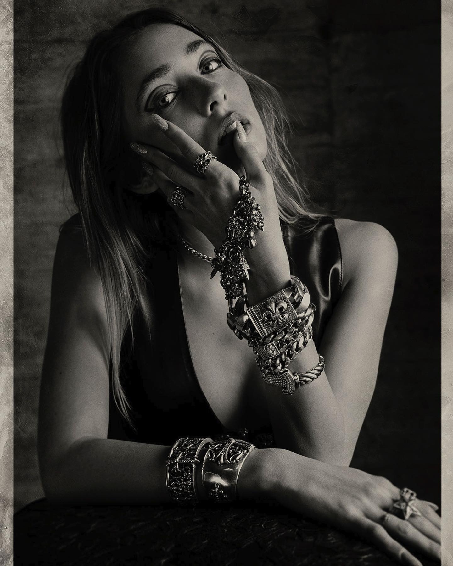 Chrome Hearts rings