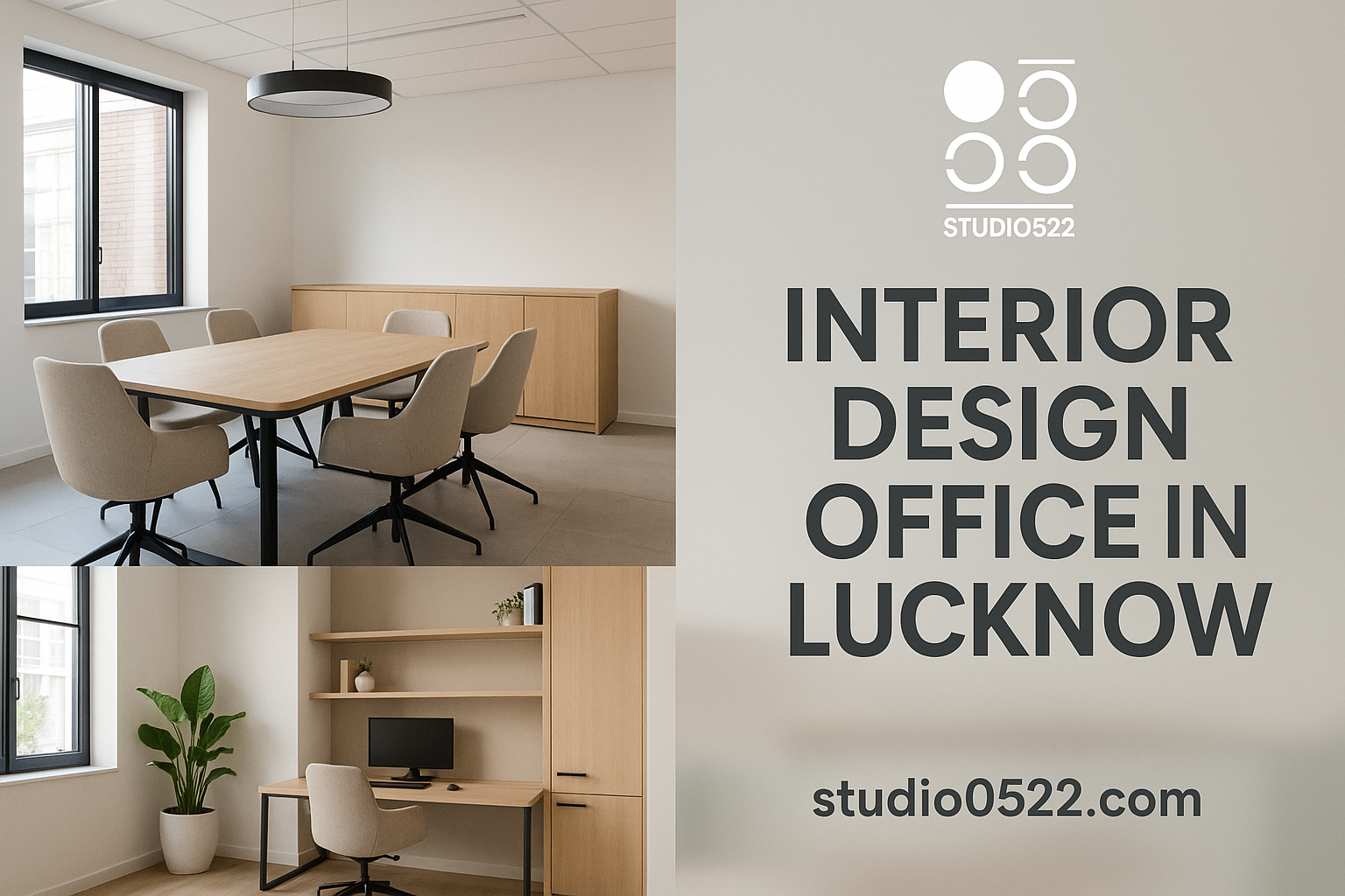 interior design of offices in Lucknow
