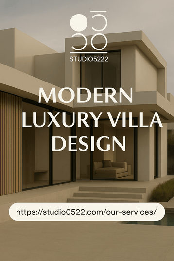 modern luxury villa design