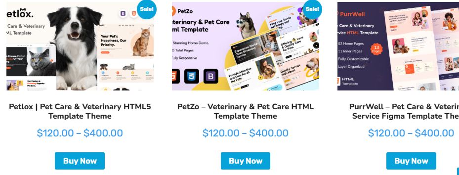 pet theme website