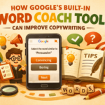 How Google’s Built-In Word Coach Tool Can Improve Copywriting