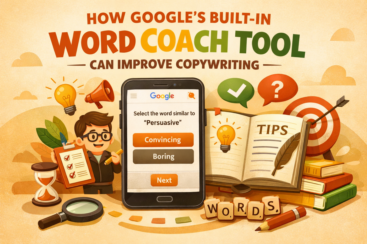 How Google’s Built-In Word Coach Tool Can Improve Copywriting