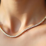 diamond tennis necklace