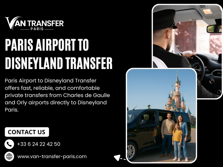 Orly to Disneyland private transfer