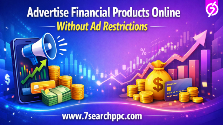 advertise financial products