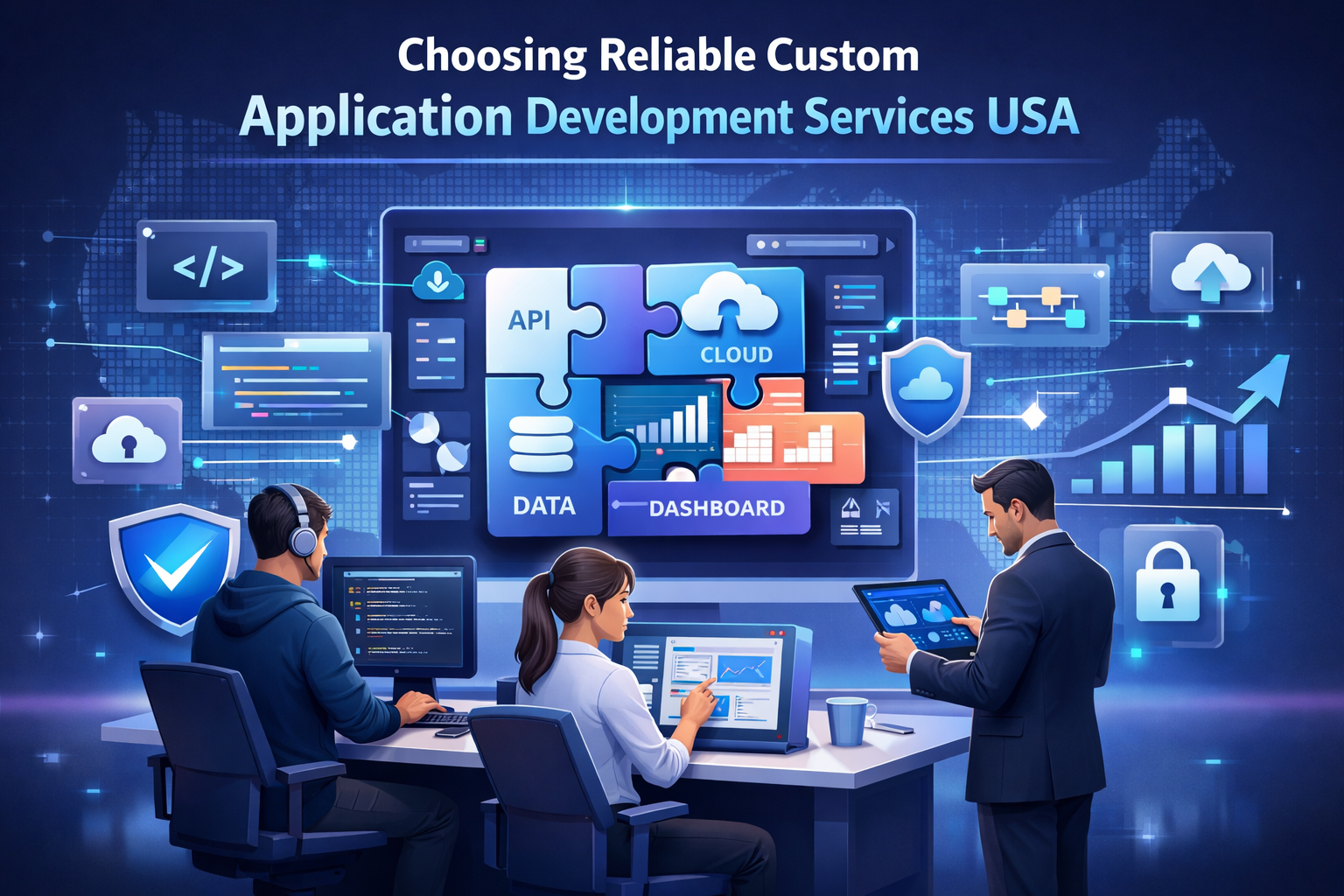 custom application development services USA