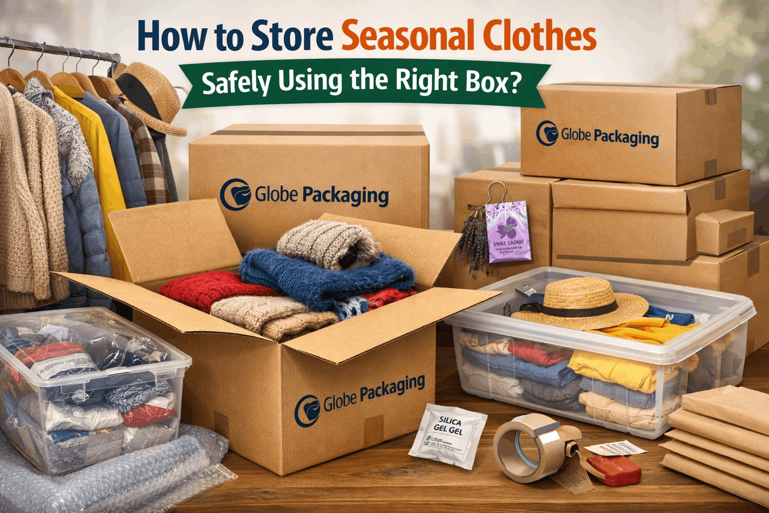 How to Store Seasonal Clothes Safely Using the Right Box