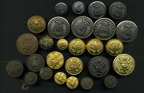 military buttons