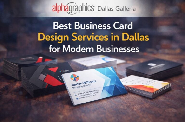 Best Business Card Design Services in Dallas for Modern Businesses