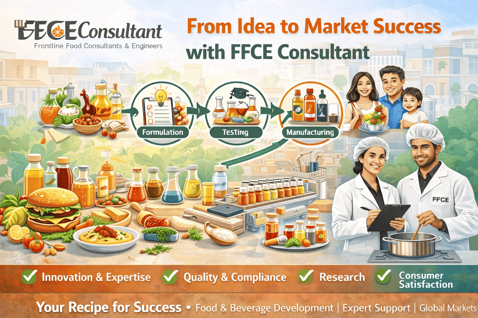 Food Recipes Development From Innovative Ideas to Market-Ready Products
