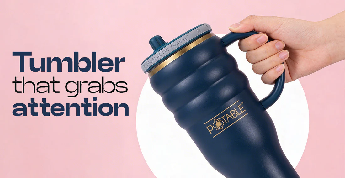 triple-wall insulated tumbler