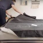 Temperature-control smart mattress with cooling technology and sleep tracking features