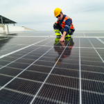 industrial solar installation