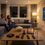 IPTV Norway streaming service on smart TV with live channels and high-quality entertainment for modern viewers