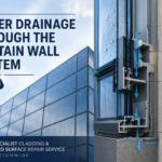 Water Drainage Through the Curtain Wall System