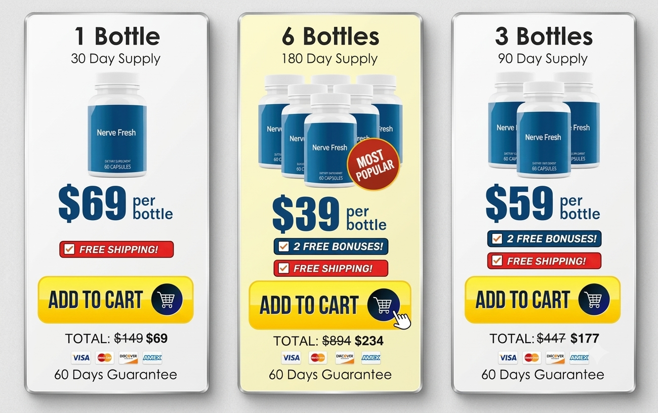 Nerve Fresh Pricing