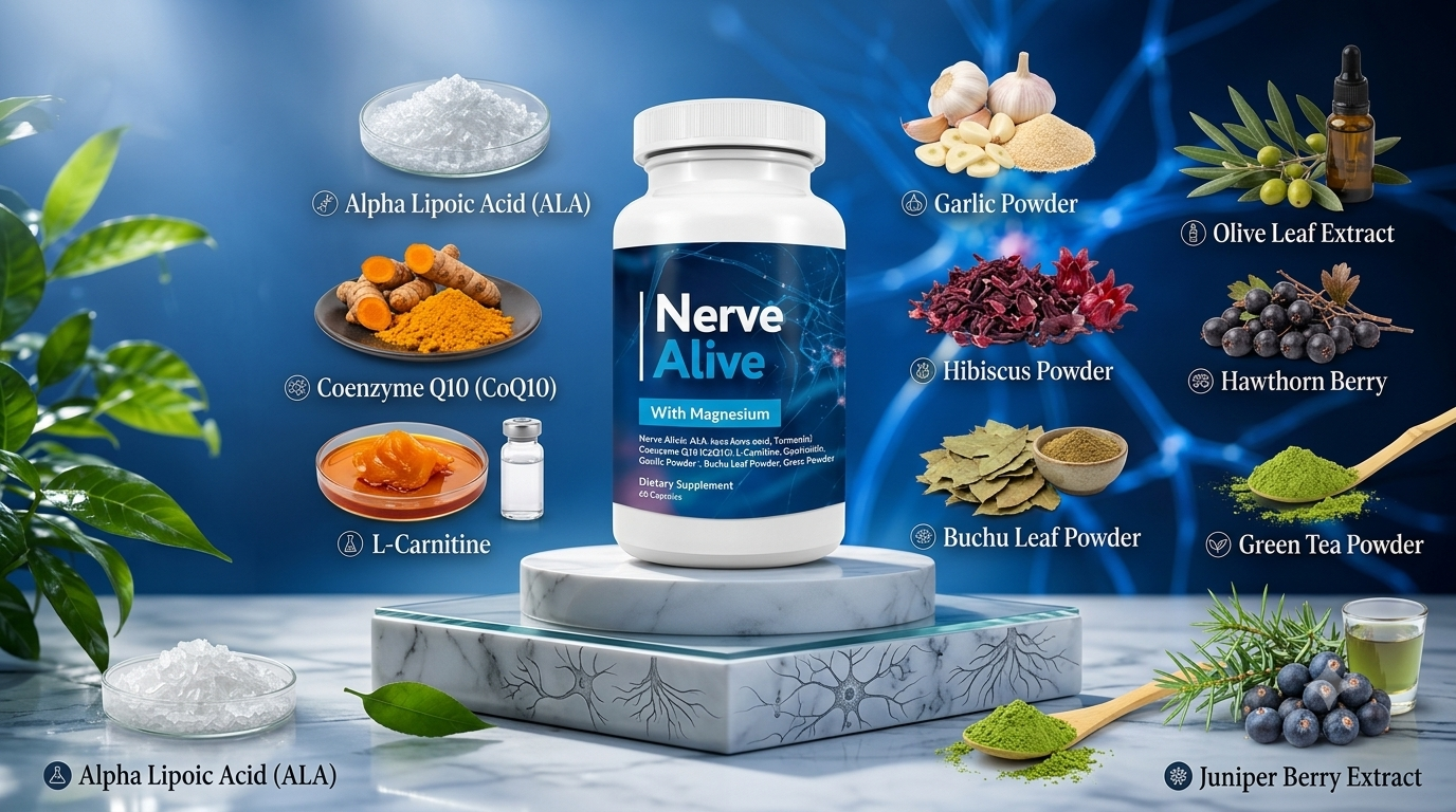 Nerve alive ingredients