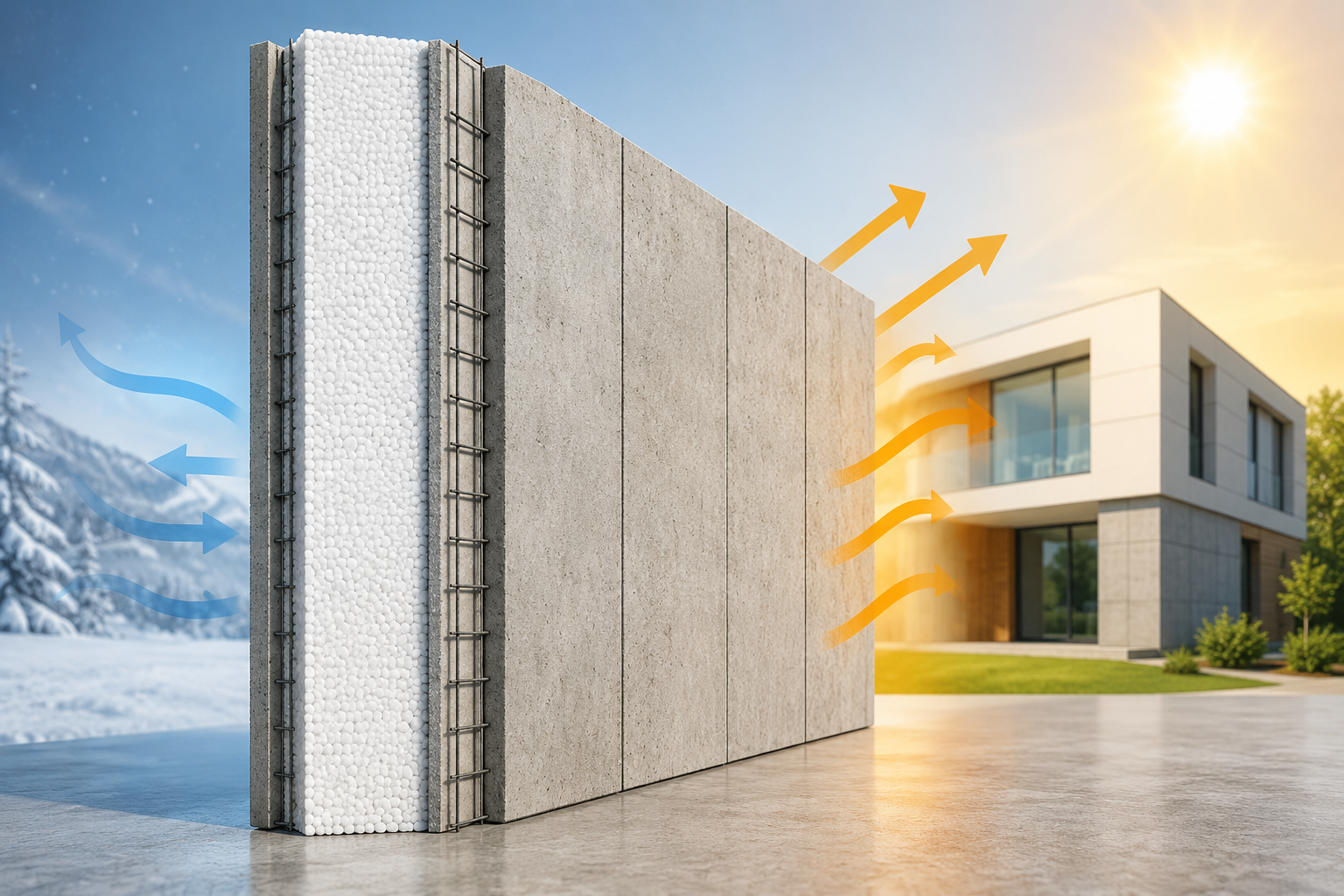 How EPS Cement Sandwich Wall Panels Improve Building Insulation