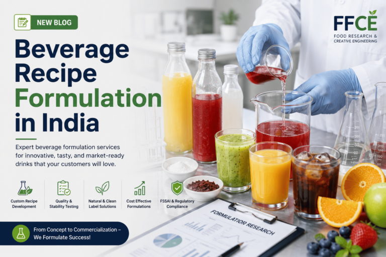 Beverage Recipe Formulation Services in India