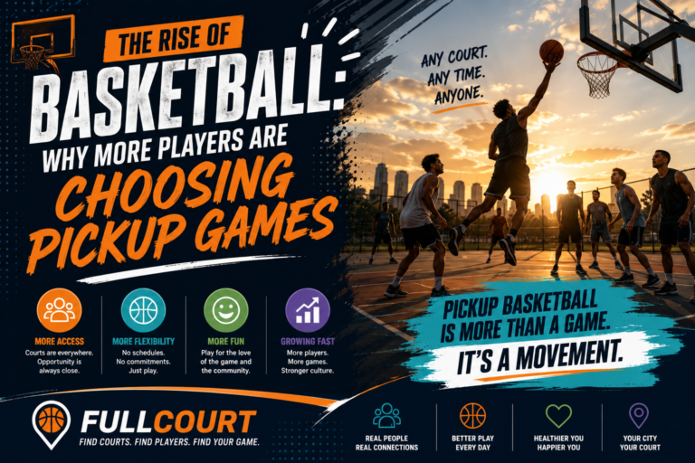 The Rise of Basketball: Why More Players Are Choosing Pickup Games