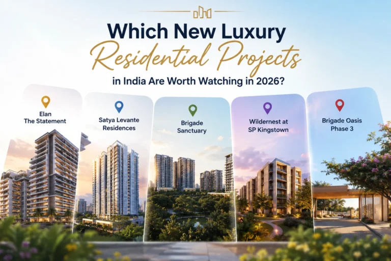 Which New Luxury Residential Projects in India Are Worth Watching.