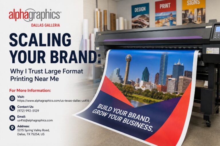Scaling Your Brand: Why I Trust Large Format Printing Near Me