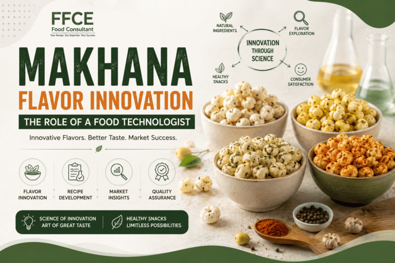 The Role of a Food Technologist in Makhana Flavor Innovation