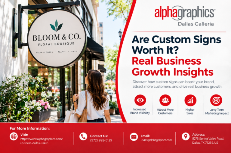 Are Custom Signs Worth It? Real Business Growth Insights