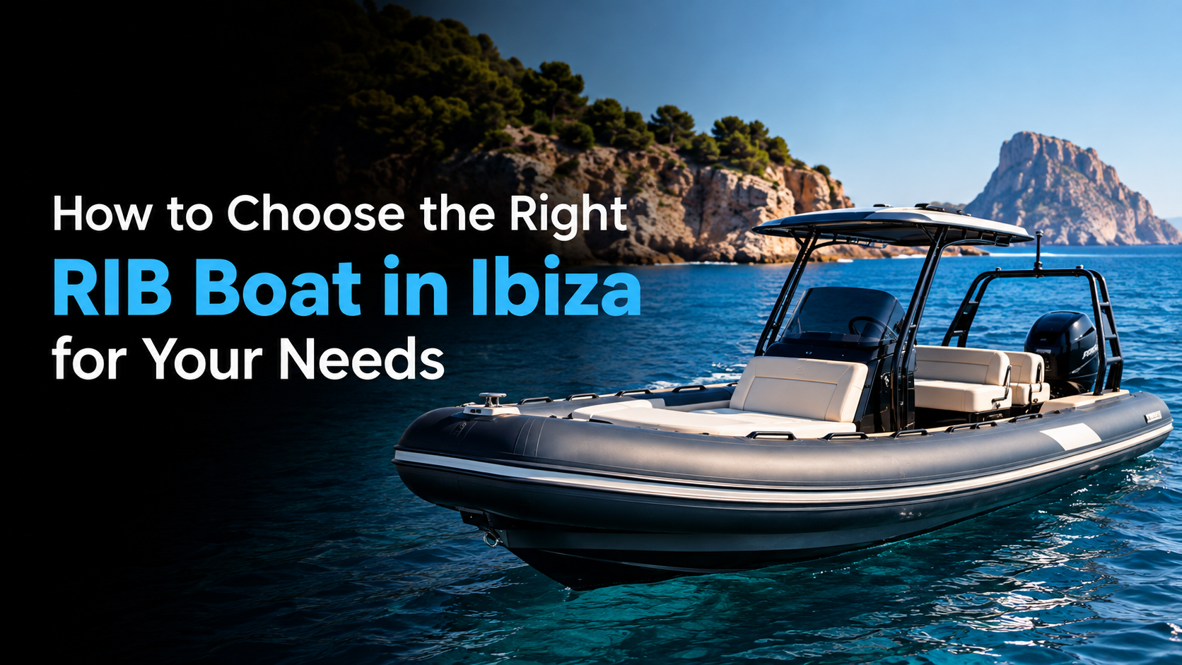 RIB boat Ibiza
