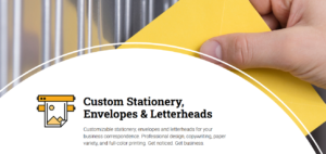 Envelope and Letterhead Printing