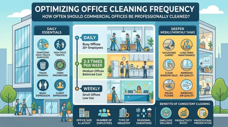 How Often Should Commercial Offices Be Professionally Cleaned?